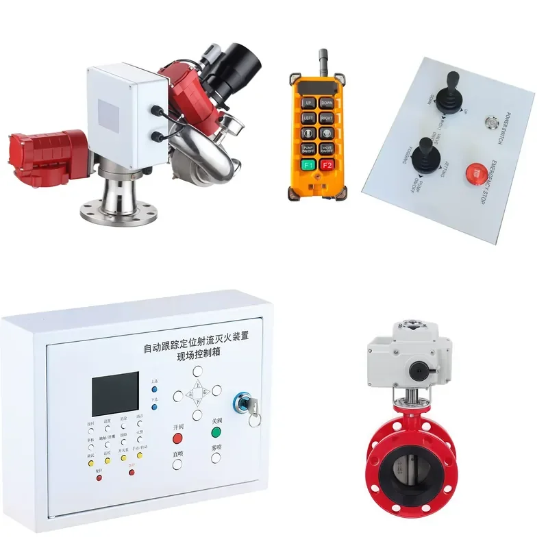

2026 Automatic Jet Fire Extinguishing Device Fixed Fire Electrically Controlled Water Cannon Intelligent Fire Water Cannon
