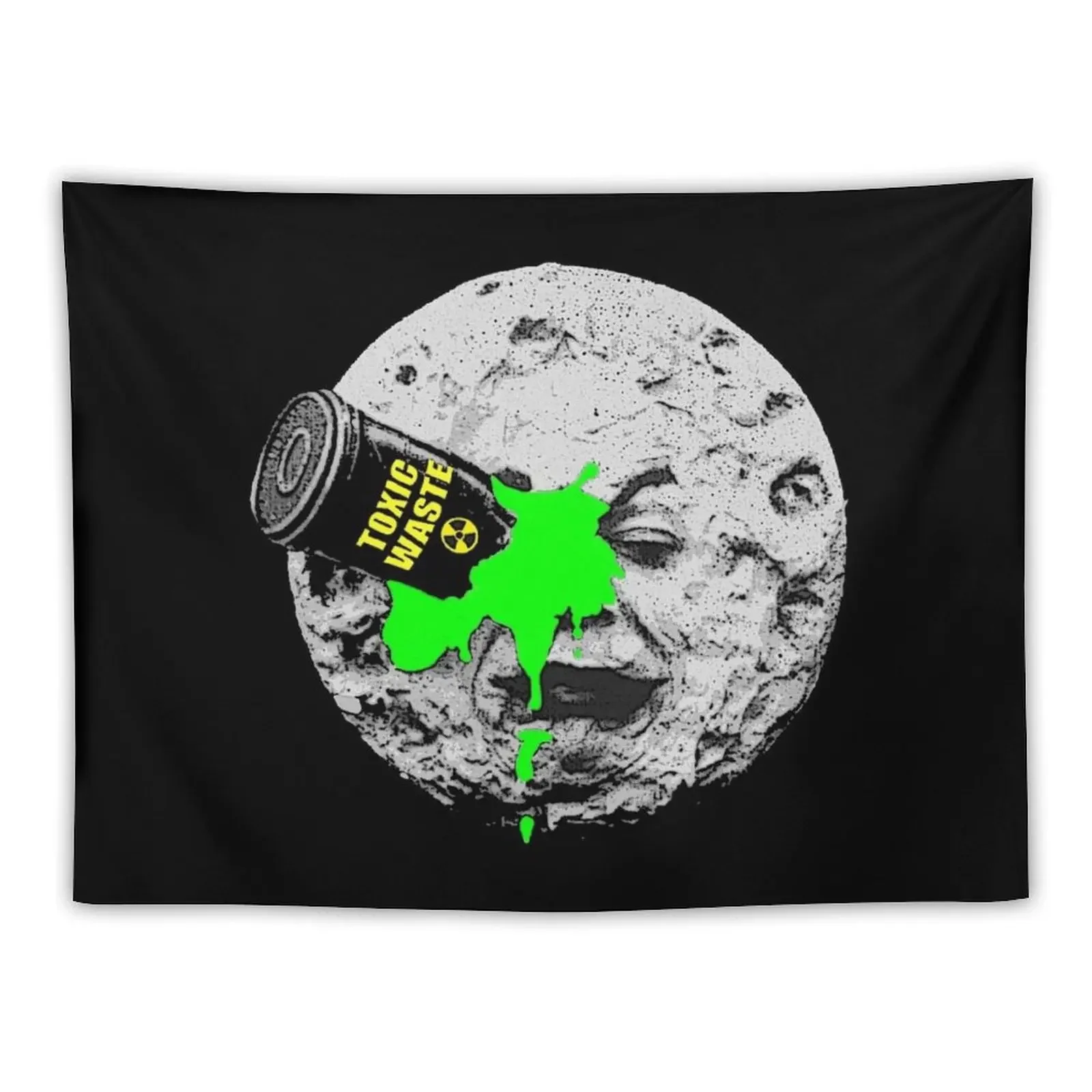 A Trip to the Moon Dump Tapestry Wall Tapestries Wall Decorations Carpet On The Wall Tapestry