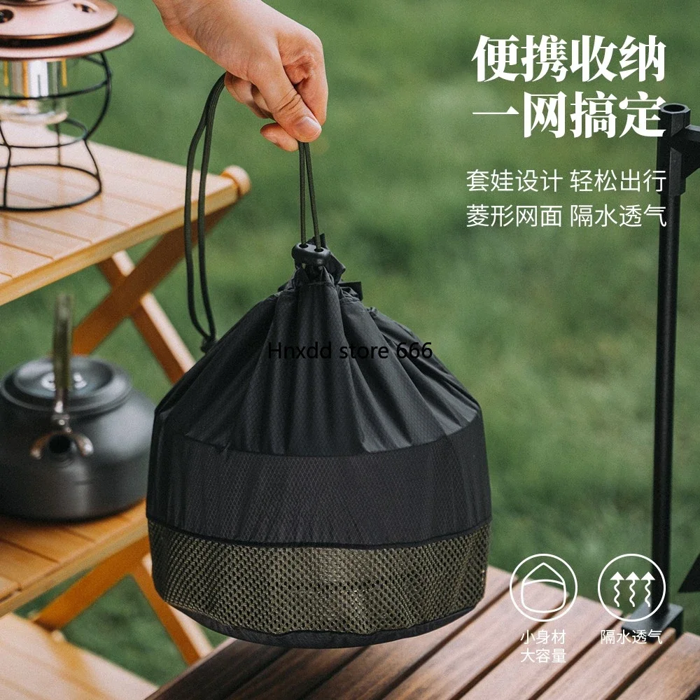 Outdoor cookware, frying pan cover, portable camping cookware