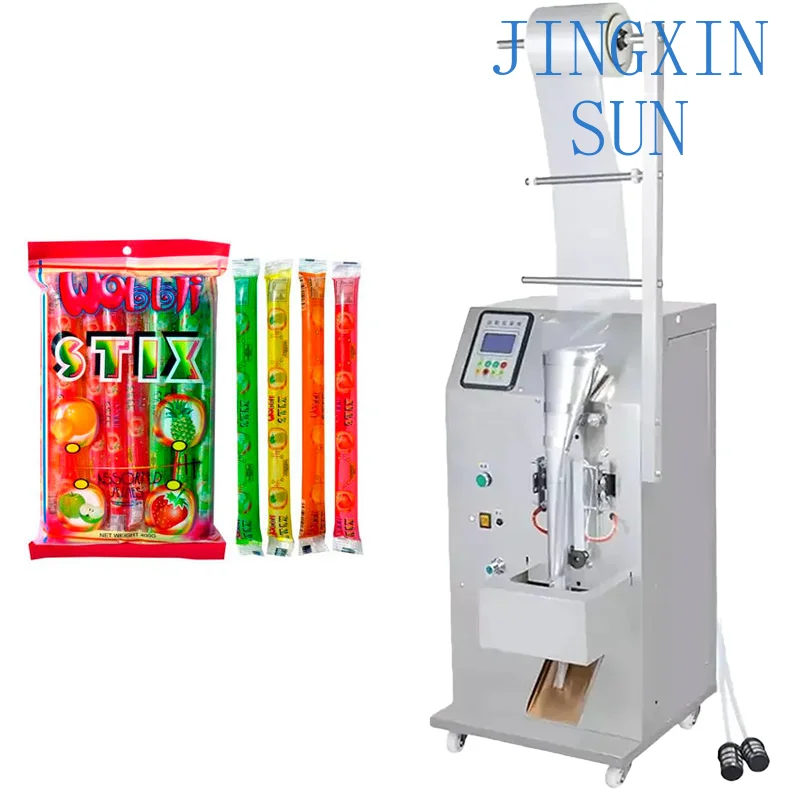 Automatic Ice Pop Making Machine for Popsicle Filling Sealing Packaging Packing Equipment for Home Commercial Use