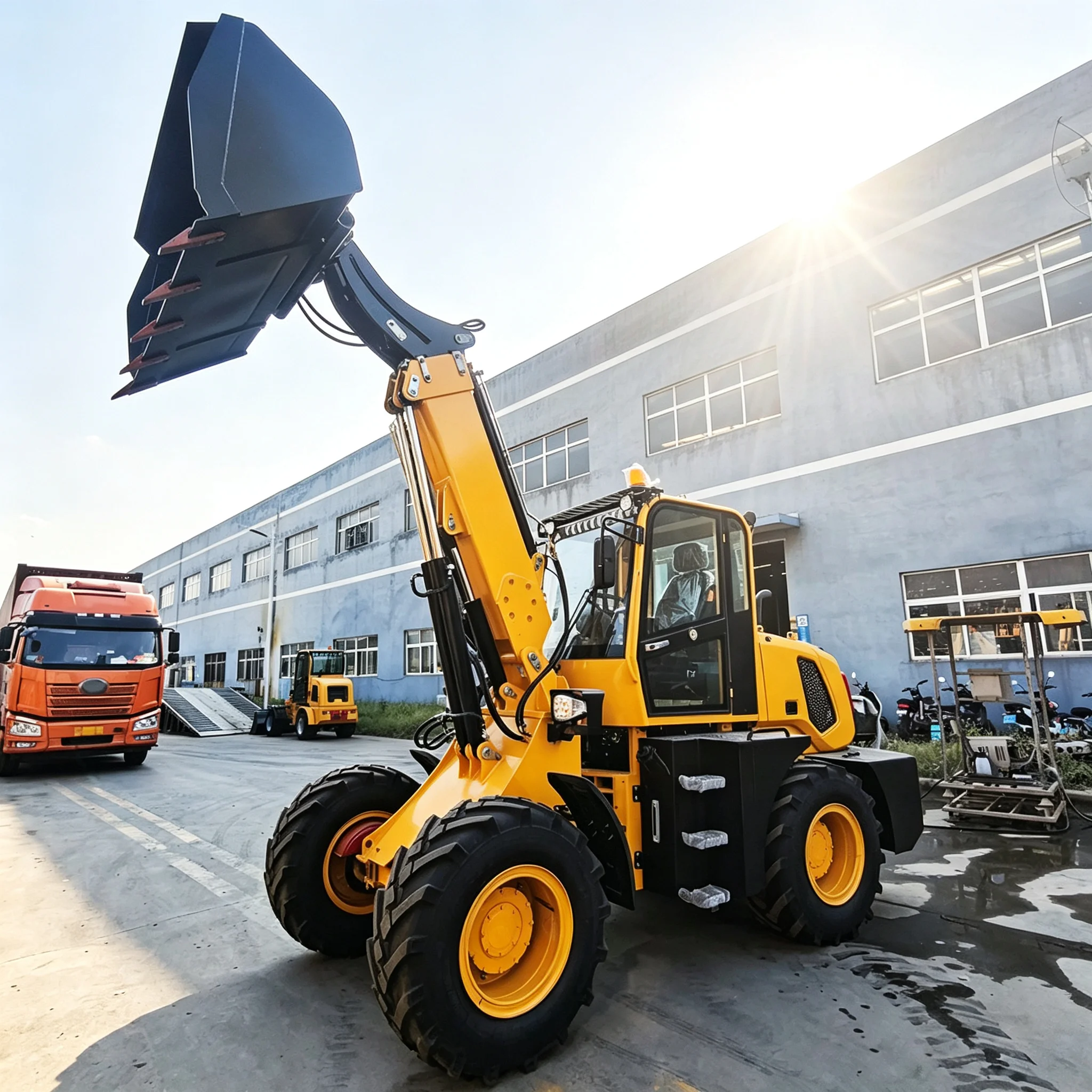 Wheel Loader Machine Payloader - Heavy Equipment Landscaping 评论和价格