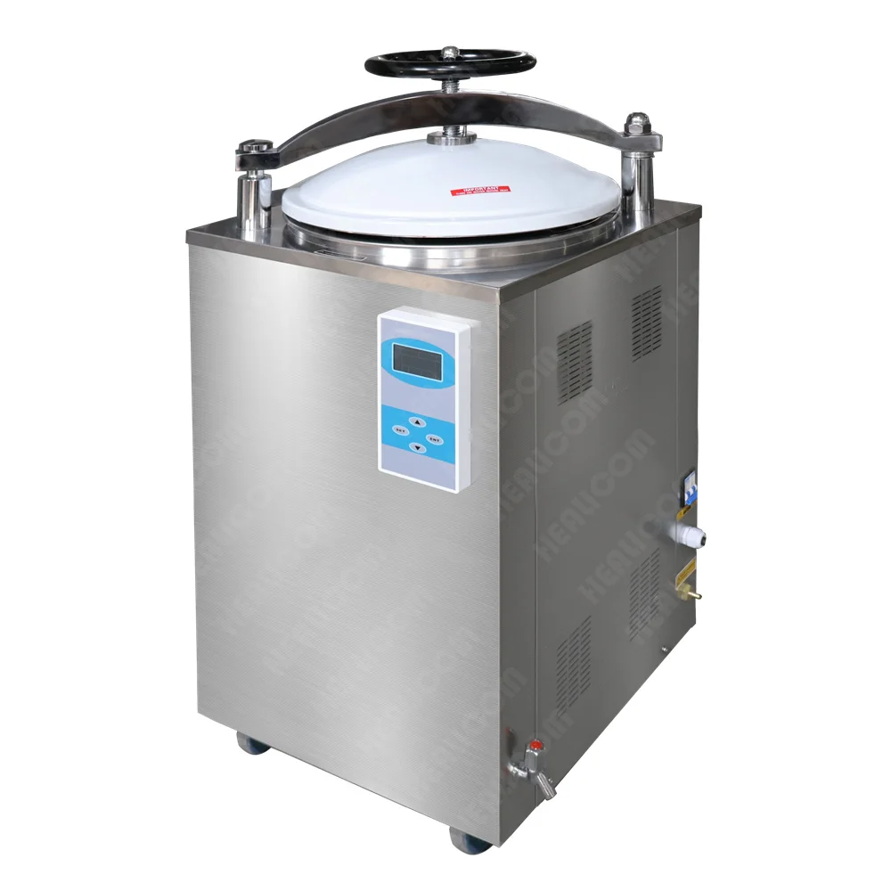 Medical Equipment Vertical Steam Sterilisator, Commercial Laboratory Automatic Autoclave Steam Sterilizing Machine