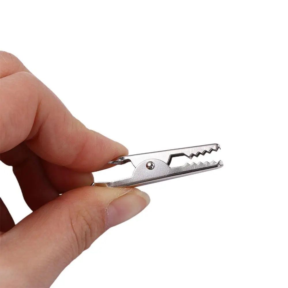 2mm For Multimeter Clip Clamp for Professional Multimeter Electric Testing Terminals Connectors Alligator Clips Test Clips