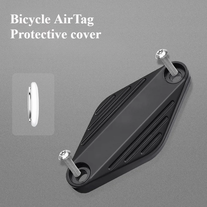 Resin Bicycle Airtag Tracker Bracket Protection Sleeve Bicycle Rack Hidden Positioning Anti-theft Anti-lost Trackinged Frame