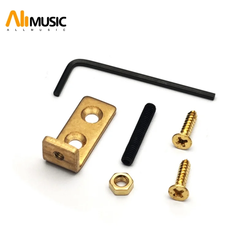 2 Sets Brass Tremolo Stopper Stabilizer for FR Tremsetter Set Tremolo Bridge and Floating Bridges Guitar Parts