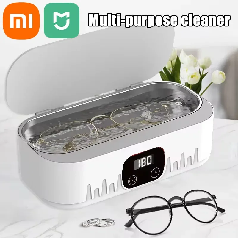 Xiaomi Mijia Ultrasonic Cleaner Contact Lens Jewelry Watch Braces Mini Washing Machine Portable Home Small Ultrasonic Cleaner