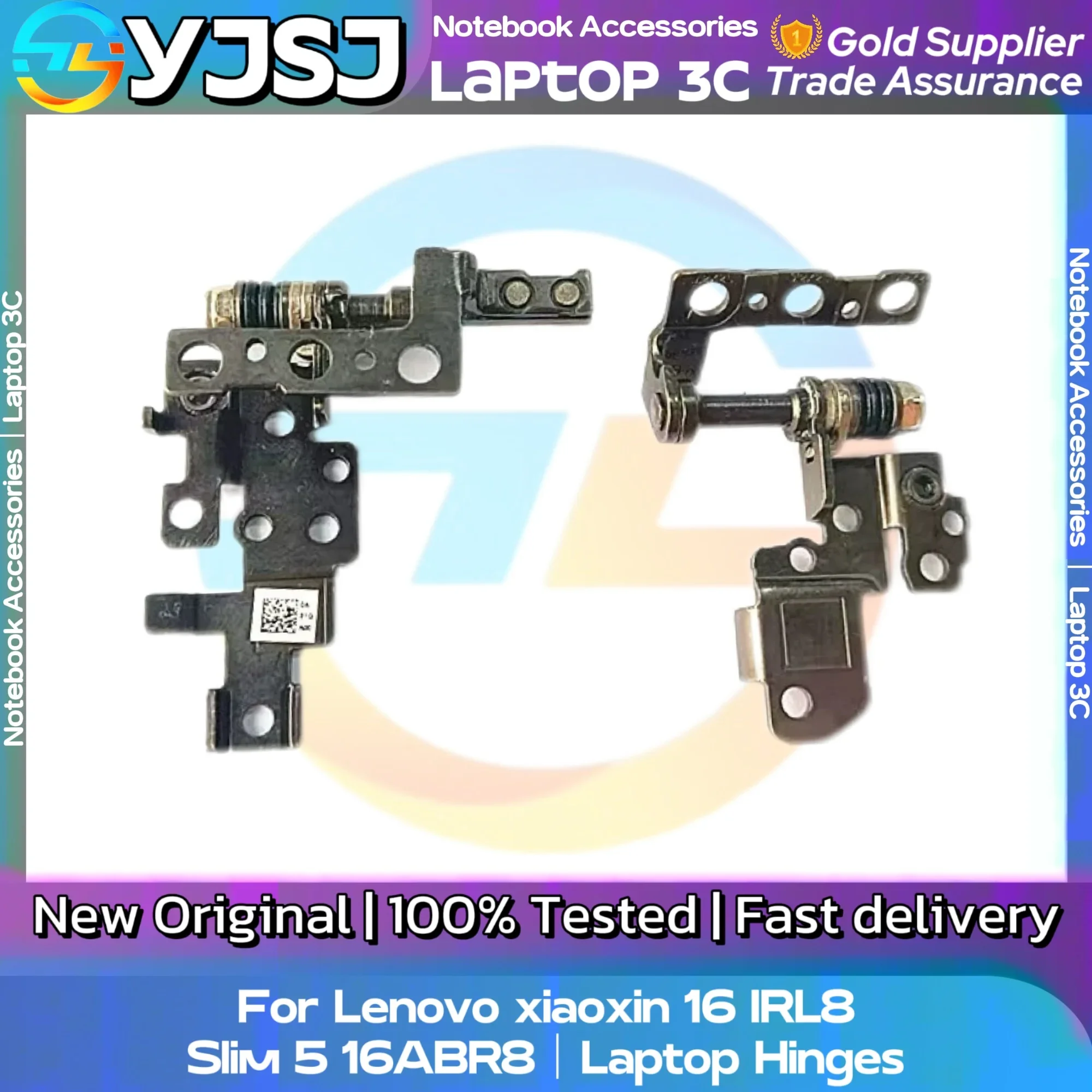 New GENUINE Original Laptop Hinges For Lenovo IdeaPad Slim 5 16AHP9 16IAH8 16IMH9 16IRL8 16ABR8 LCD Screen Hinge LCD shaft