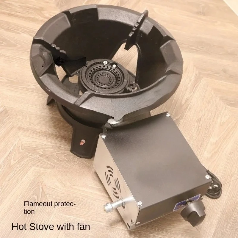 Applicable to  Desktop with Fan Flameout Protection Fierce Fire Stove Liquefied Gas Natural Gas