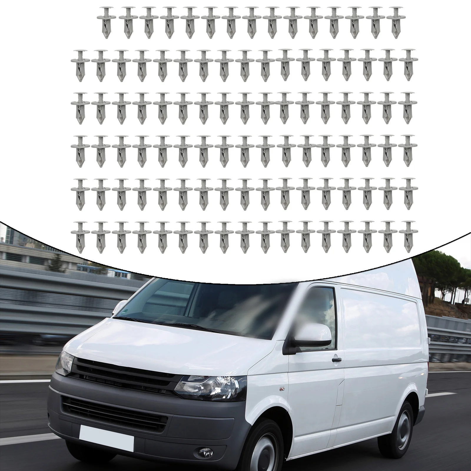 

Автомобильные крепежные зажимы для T4 для T5 для дверных панелей и бамперов T6, надежное пластиковое решение для простой установки