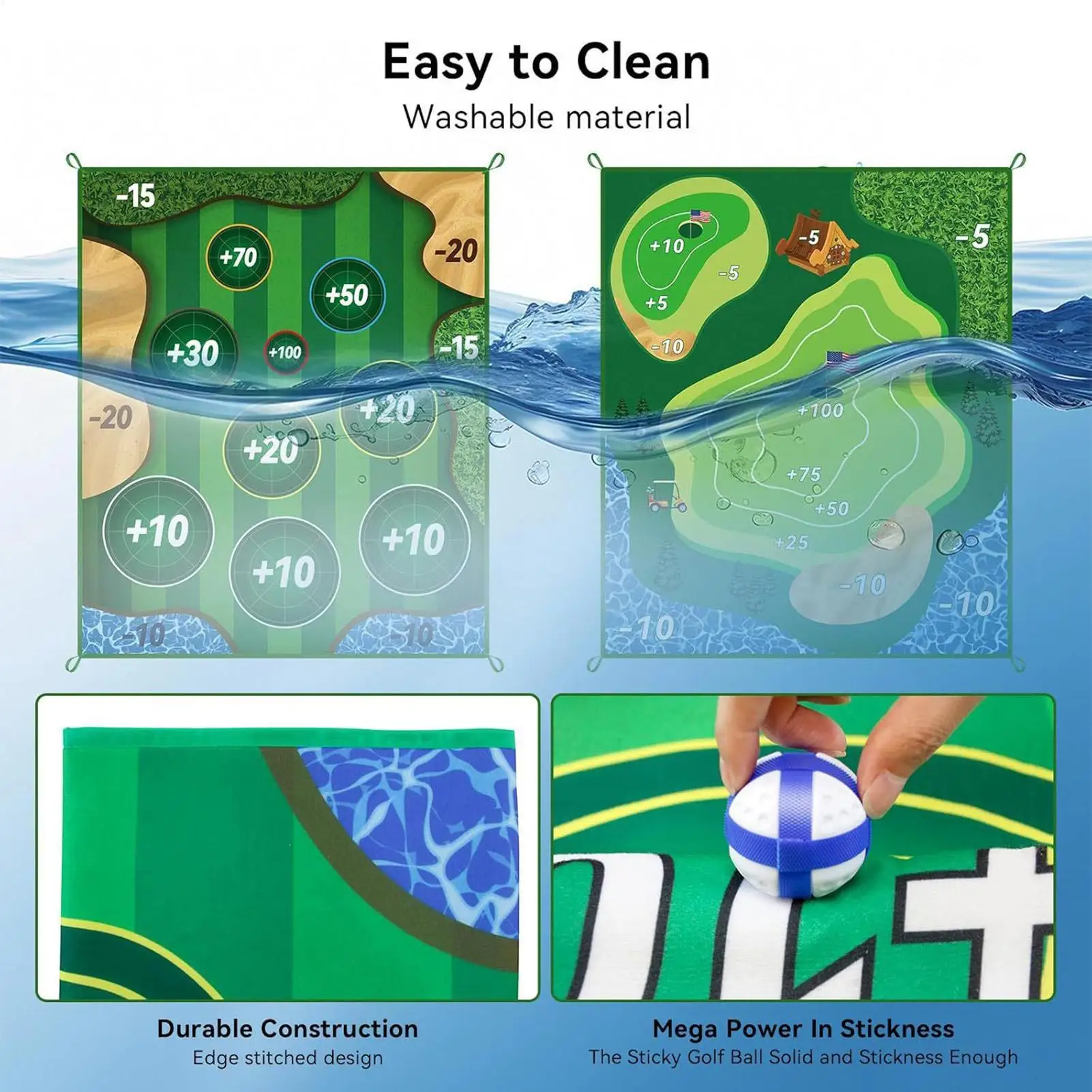 

Тренировочный коврик для гольфа, спортивное оборудование для тренировок, сменный тренировочный коврик для гольфа для дома и улицы, заднего двора, офиса, лужайки