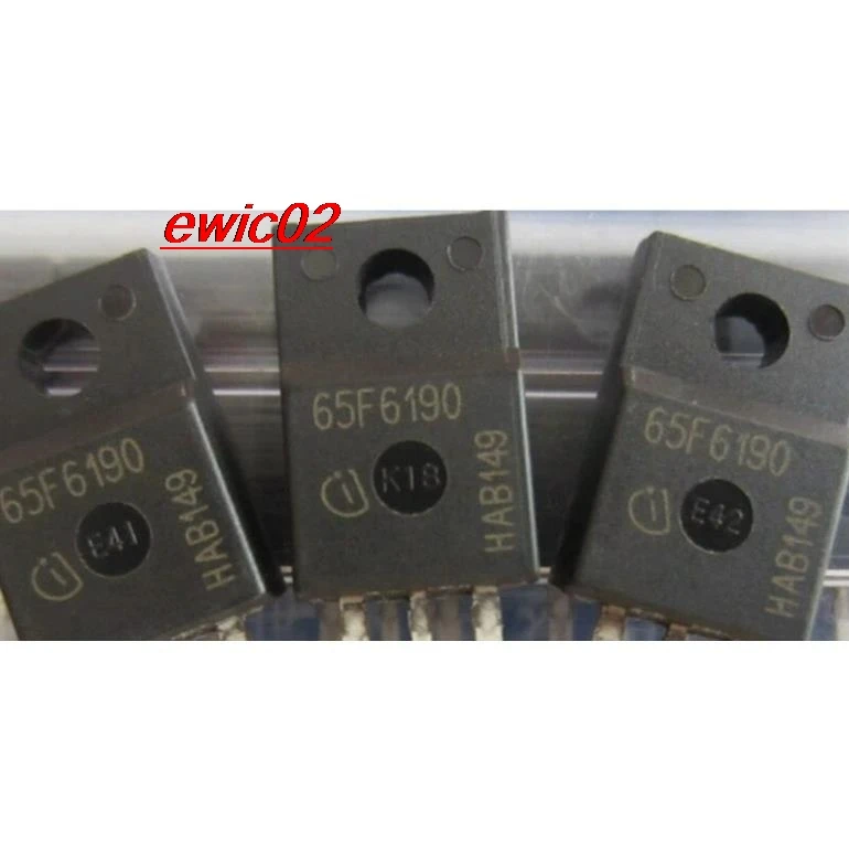 5pieces Original stock 65F6190 IPA65R190CFD TO-220F MOS 650V 17.5A