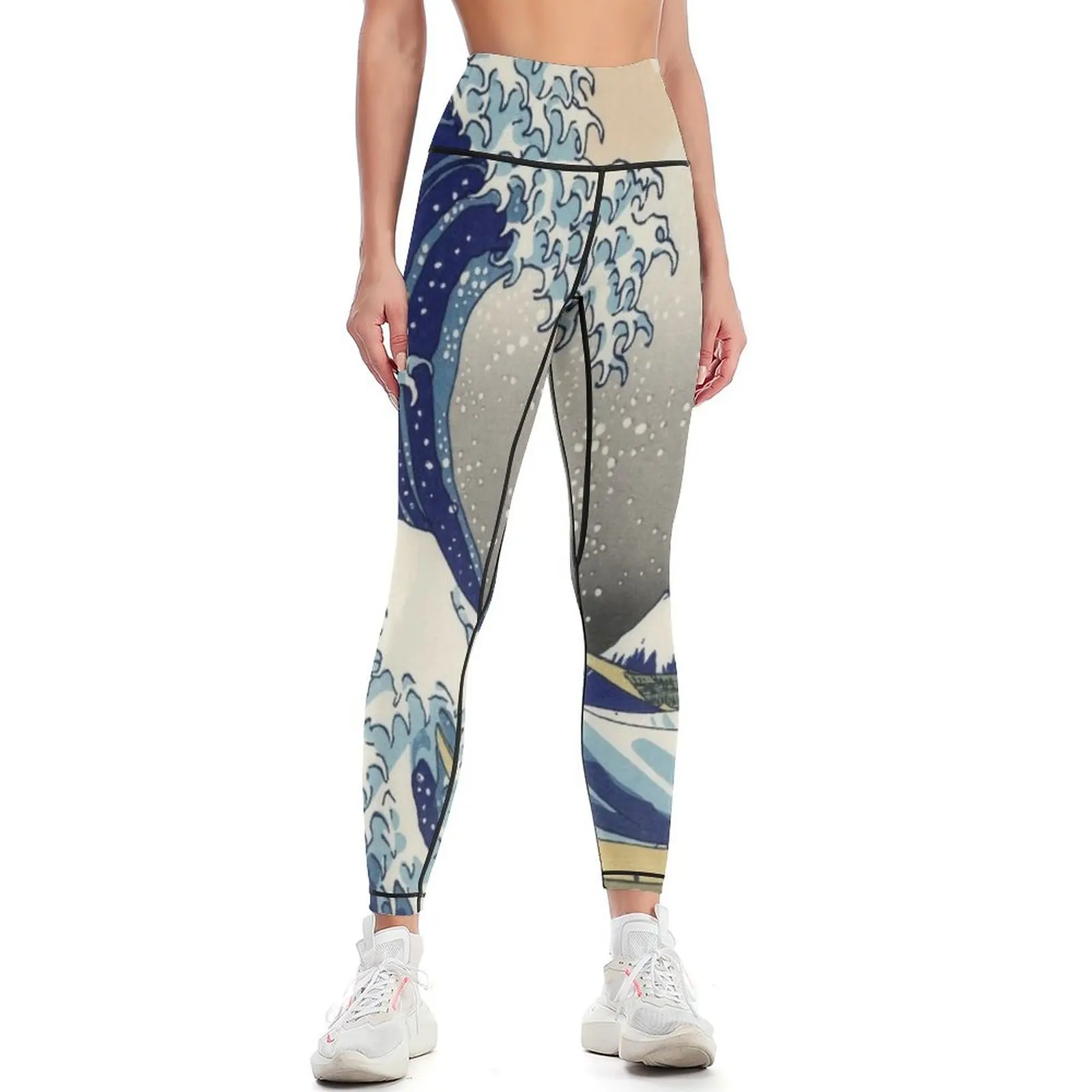 

Great Wave Leggings trousers Legging sexy woman Women's push up Womens Leggings