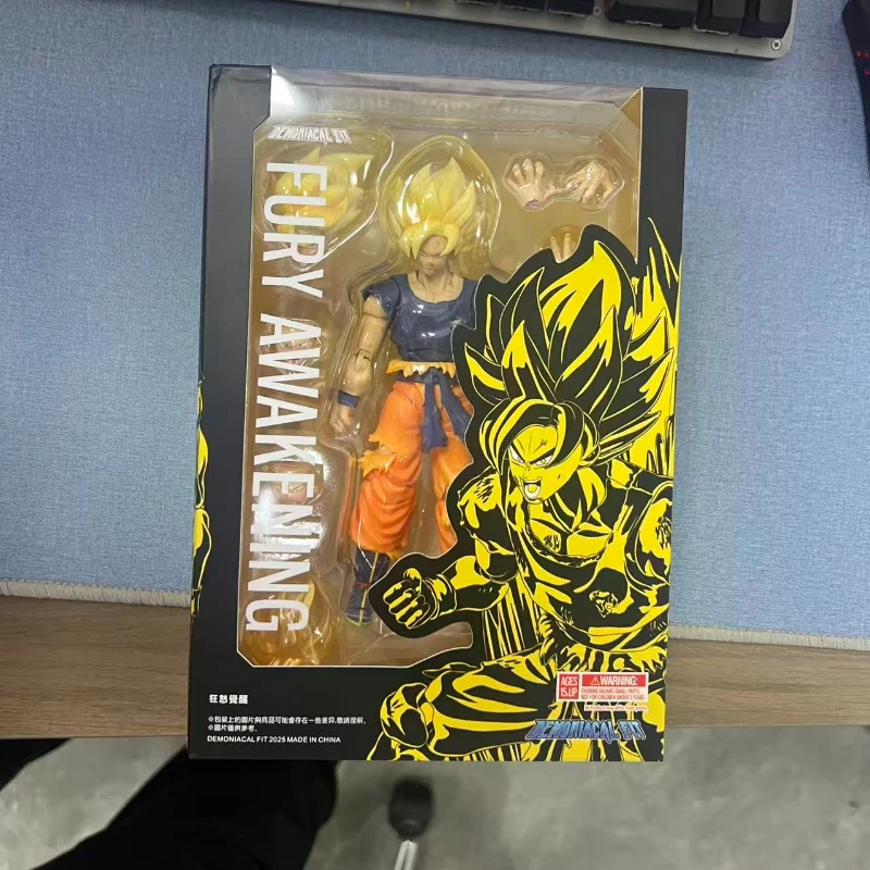 

Demoniacal Fit Son Goku Figure Dragon Ball Z SHF Goku Figurine Fury Awakening Anime Action Figures Model Toy Gift In stock