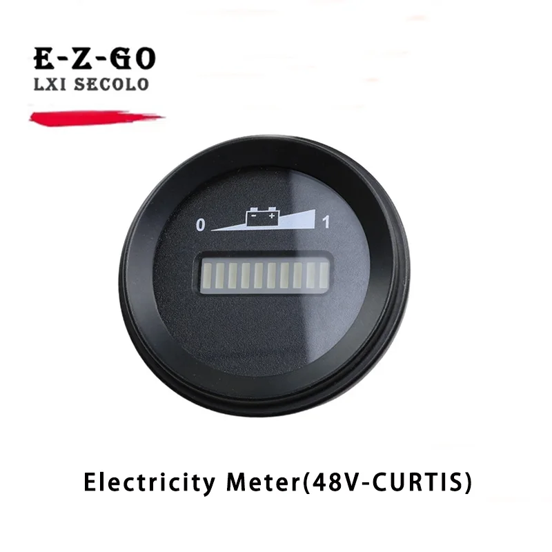 E-Z-GO LXI SECOLO four wheel electric patrol car golf cart battery minitor 48V-CURTIS electricity meter battery meter golf part