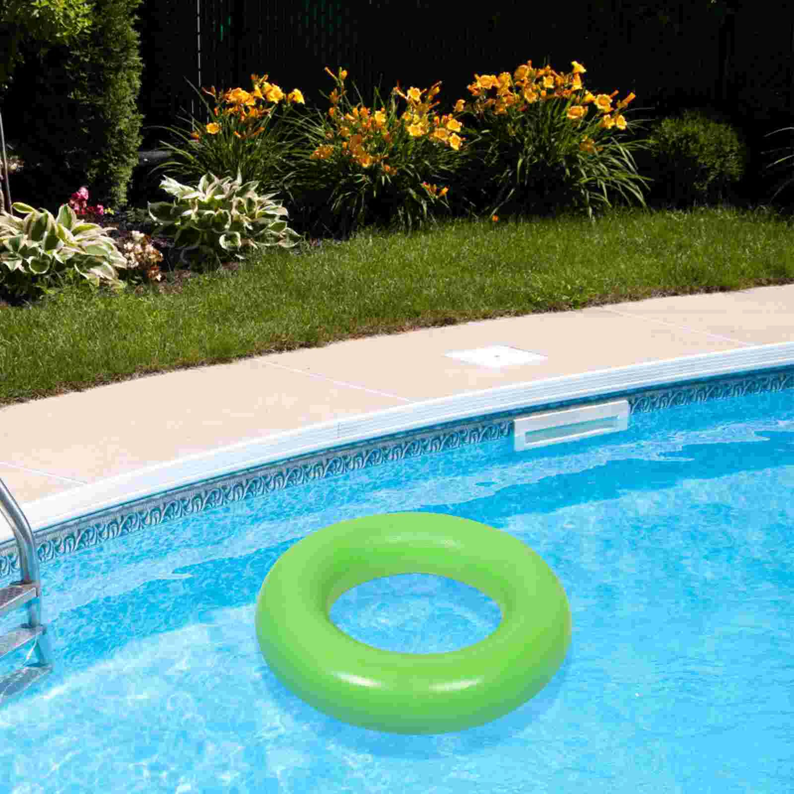 Inflatable Swimming Ring for Adult Thicken Aldult Adults Float Rubber Aid Rings Pool Seaside