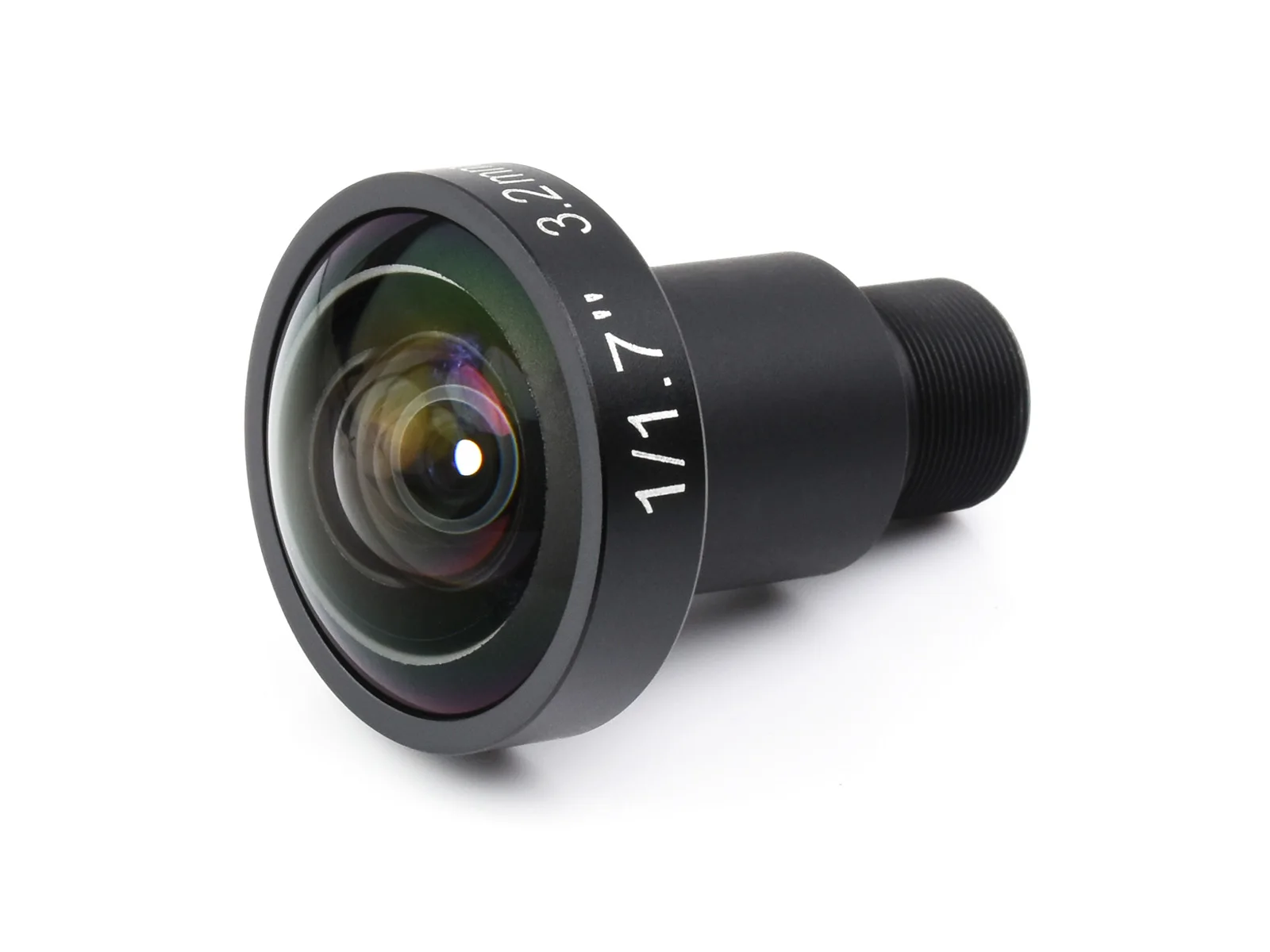 Waveshare M12 High Resolution Lens, 12MP, 160° FOV, 3.2mm Focal length, Compatible With Raspberry Pi High Quality Camera M12