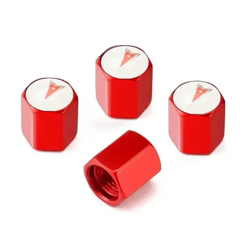 Car Styling Wheel Tire Valve Caps Cover for Pontiac Logo GTO Firebird Solstice Sunfire Grand Am Prix Bonneville Vibe Solstic