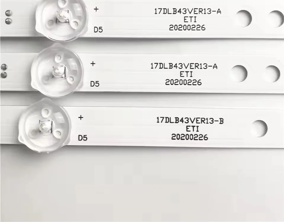 

Светодиодная лента подсветки с 7 лампами для LT-43C700 LUX0143006/02 43LL3A63DT 43F9500 43F8500 17DLB43VER13-A B 43HL6331F/B 43F01 43R654F