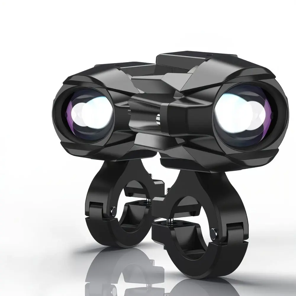 

1/2 Pcs Alloy Motorcycle Fog Light 6000K Super Bright 4-Mode Auxiliary Lamp Led Lighting Bulbs for BMW/Honda/Yamaha/Suzuki