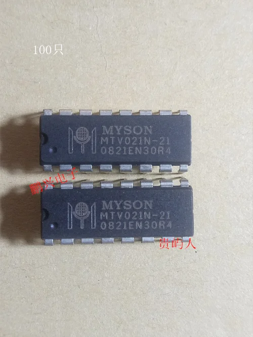 Free shipping  MTV021N-21 MTV021N IC  DIP-16   10PCS