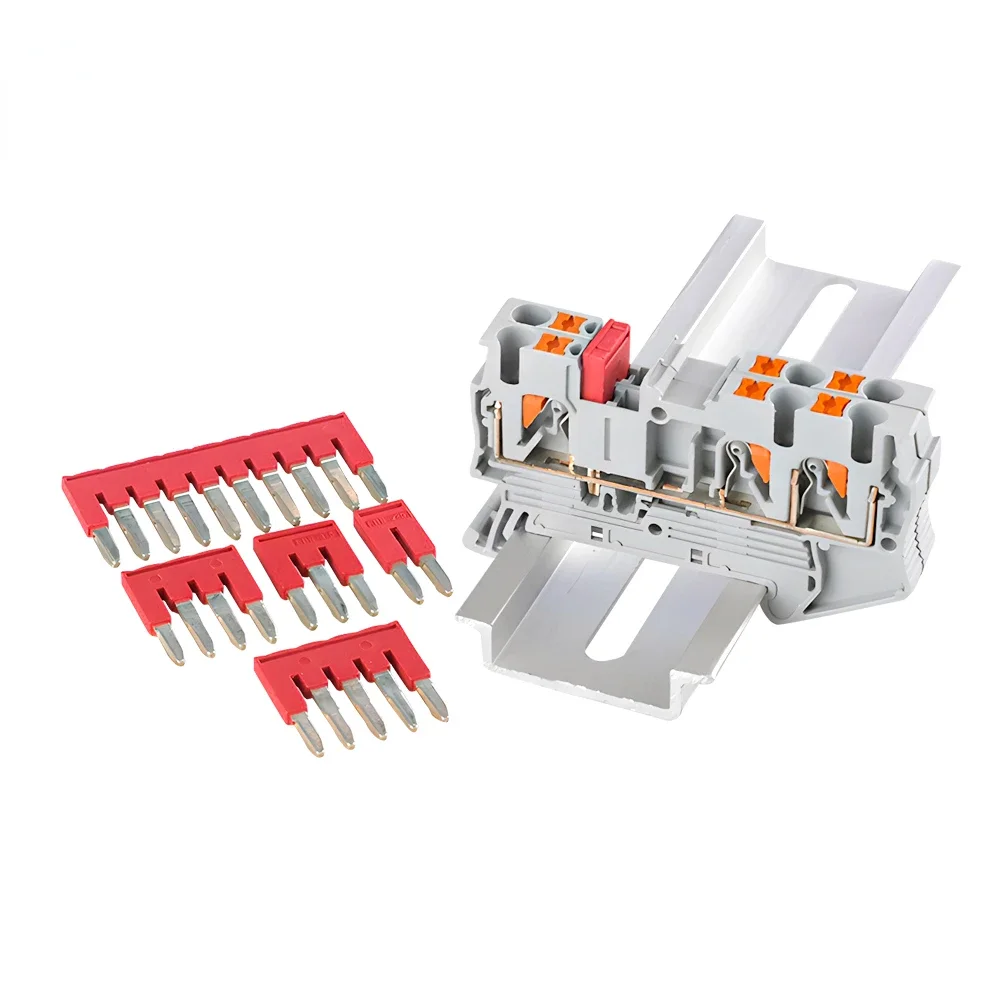 Jumper Bridge DIN Rail Terminal Blocks  One Piece FBS2-5 3-5 4-5 5-5 10-5 Plug-in Bridge For ST And PT Accessories