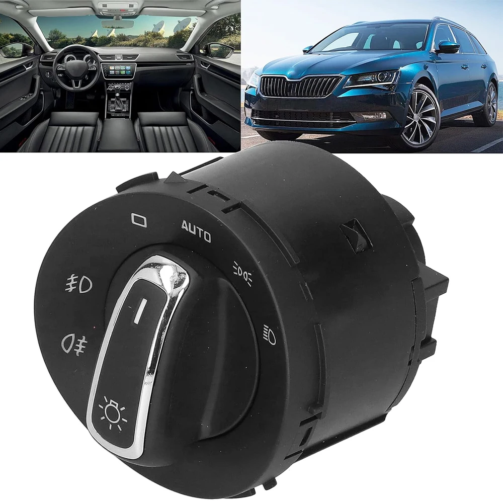 

For Skoda Superb (374) Octavia (374) 2009-2015 Headlight Switch Fog Light Switch