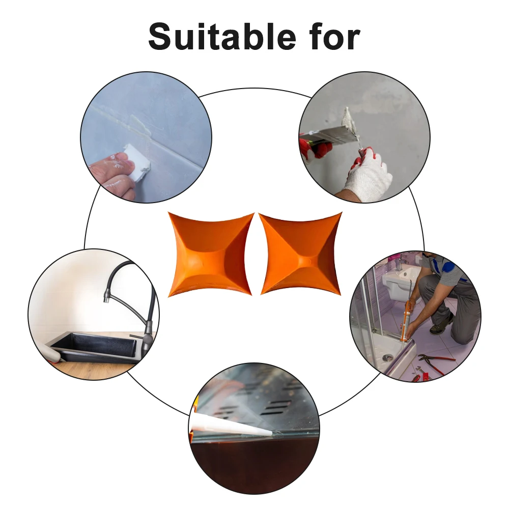 2 قطعة أدوات السد سيليكون الطابق الخياط المشترك مانع التسرب قضيب ديكور المنزل بلاط التماس أدوات لعمال بلاط الاسمنت #6