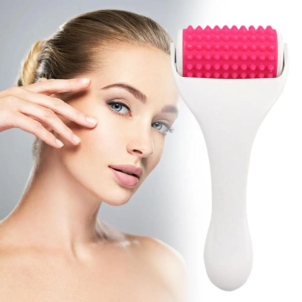 

Silicone Manual Cellulite Massager For Muscles Relief Neck Arm Leg Back Roller Deep Tissue Massage Tools ﻿Fascia Muscle Roller