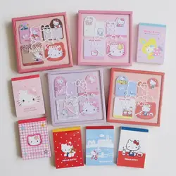 Sanrio Co-Branded Hello Kitty 50Th Anniversary Limited Edition Note Pad Folder Ballpoint Pen Brooch Postcard Figures Series Toys