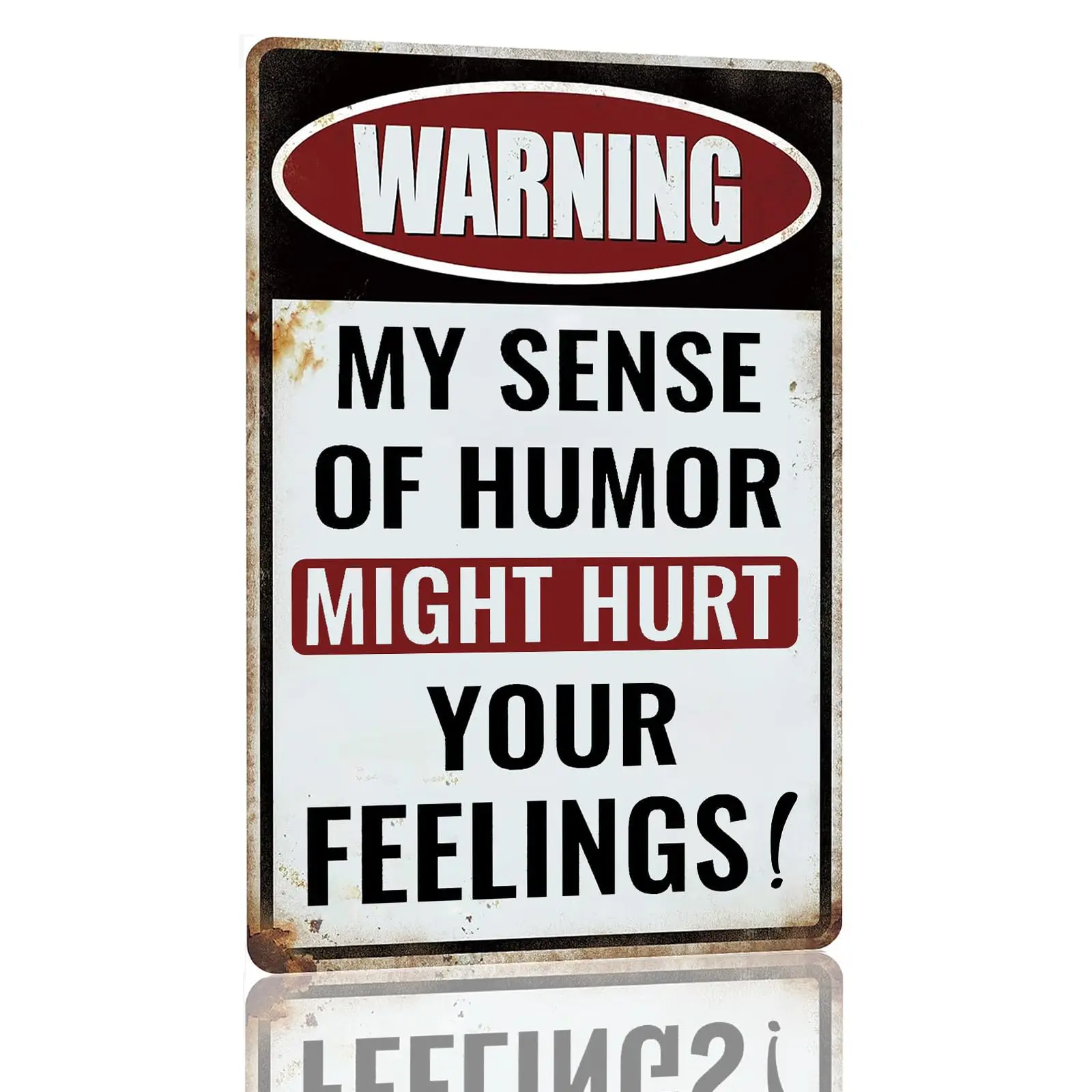 Funny Man Cave Decor Bar Tin Signs Man Cave Sign Metal Garage Signs For Men Outdoor Bar Accessories Waring My Sense Of Humor Mig