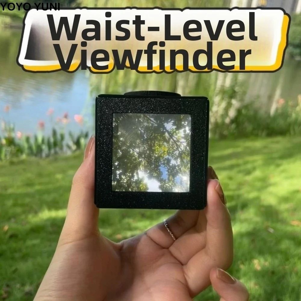 

Creative Fresnel Lens Portable Viewfinder Frame Optical Lens Vintage Waist Viewfinder Handmade Camera Finder Camera Accessories