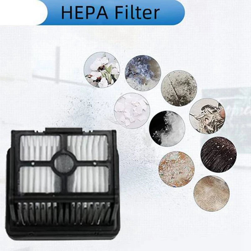 8 Stuks Hepa Filter Stofzuiger Accessoires Plastic Compatibel Voor Dreame H20 / H30 Stofzuiger Vervanging Onderdelen