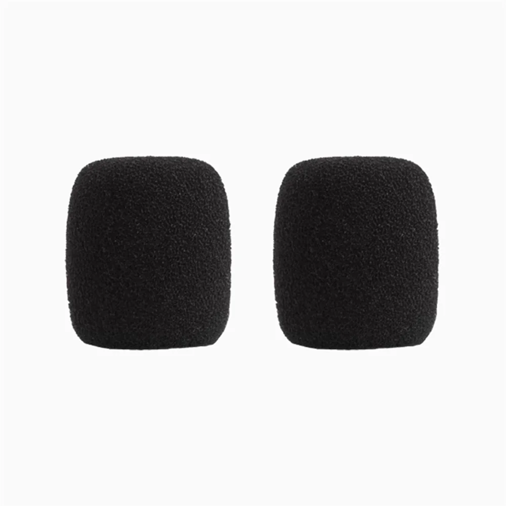 2 pezzi di copertura per microfono in spugna per microfono, per parabrezza, per WH30/BETA 98H/183/184/185/SM35
