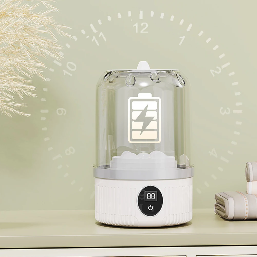 

Беспроводная маленькая стиральная машина с чашкой для стирки, автоматическая чашка для стирки, перезаряжаемая мини-специальная стиральная машина для бюстгальтера, нижнего белья, носков