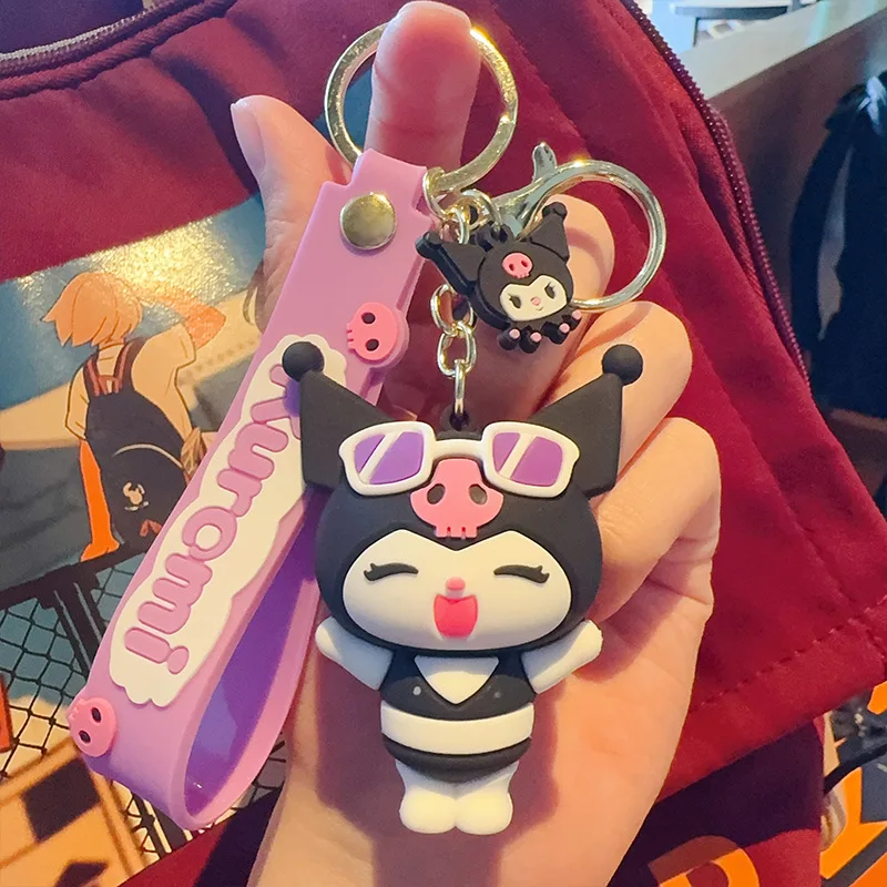 サンリオ漫画クロミキーホルダーペンダントかわいいデイリーバックパックパーソナライズされたファッションアクセサリー子供の祭りのギフト