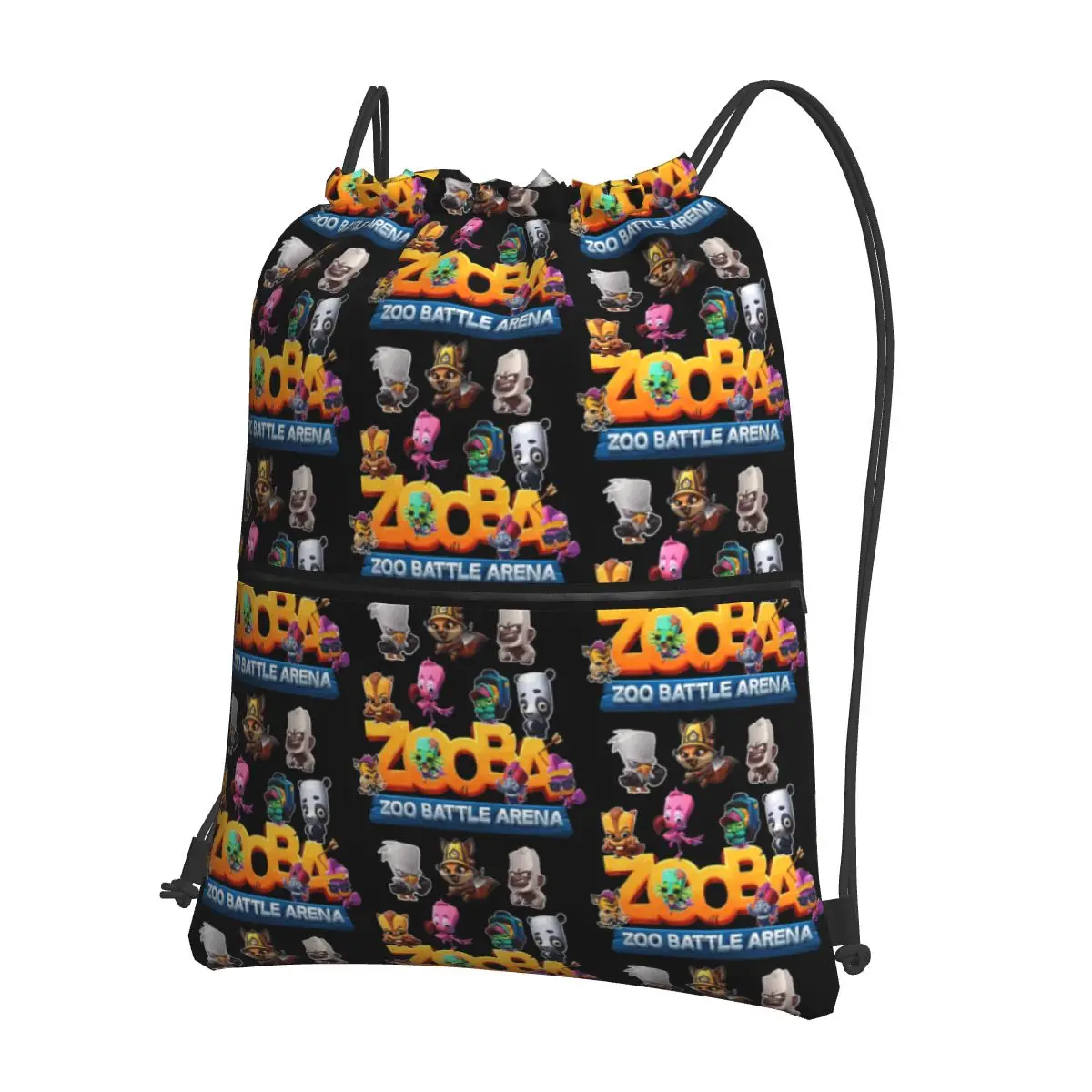 

Отличная модель Zooba Battle Arena, подарок для любителей музыки, рюкзаки, многофункциональные сумки на шнурке, сумка для мелочей, сумки для книг для путешествий, школы