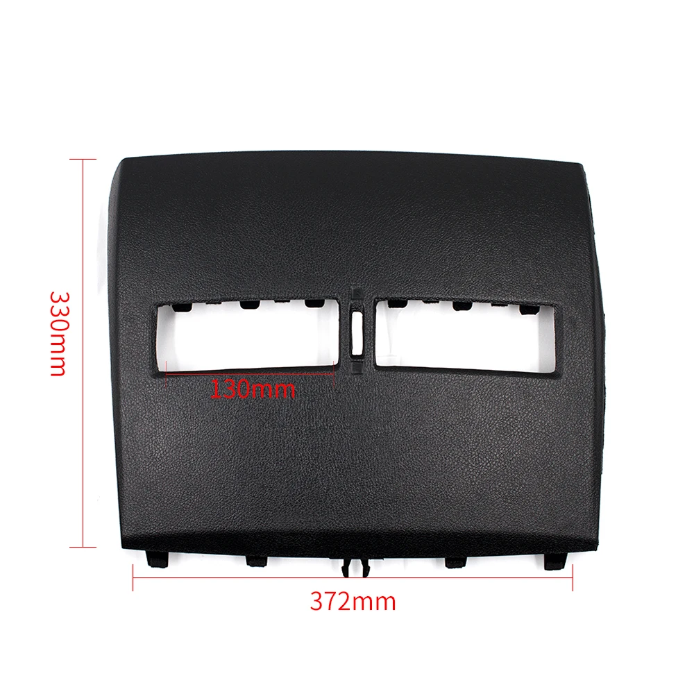 Car Finisher-Instrument Panel Cover For Nissan Tiida C11 2005-2011 Automobile Front Mounts Half Air Conditioner Vent Outlet