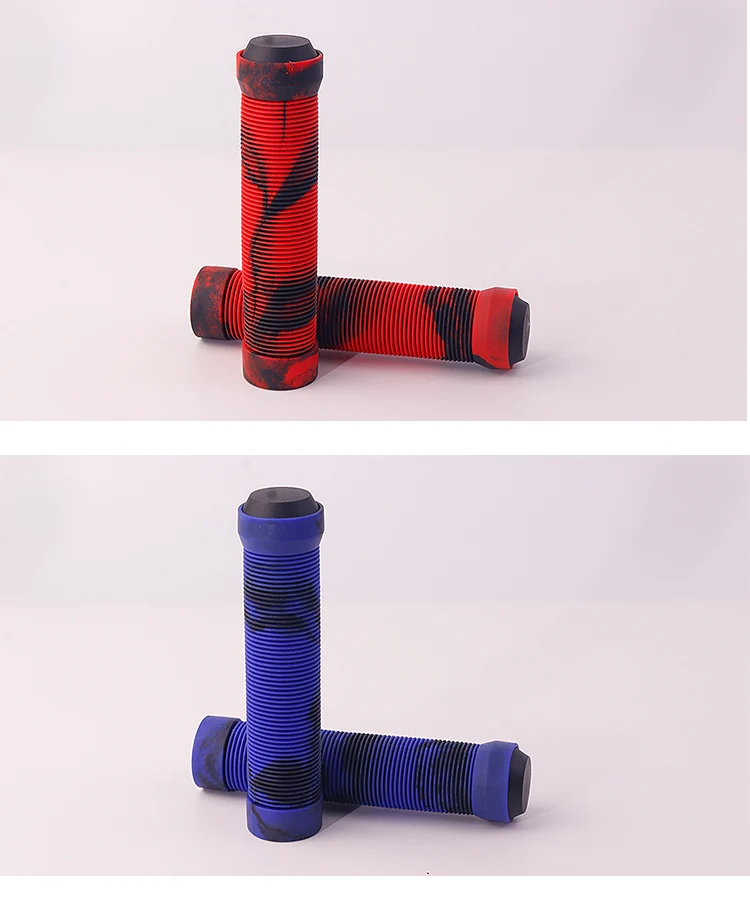 MOTSUV Bicycle Handlebar Grips Non-Slip Soft Rubber Mountain Bike Grips For 22.2mm Handlebar Scooter Tricycle BMX Handle Bars