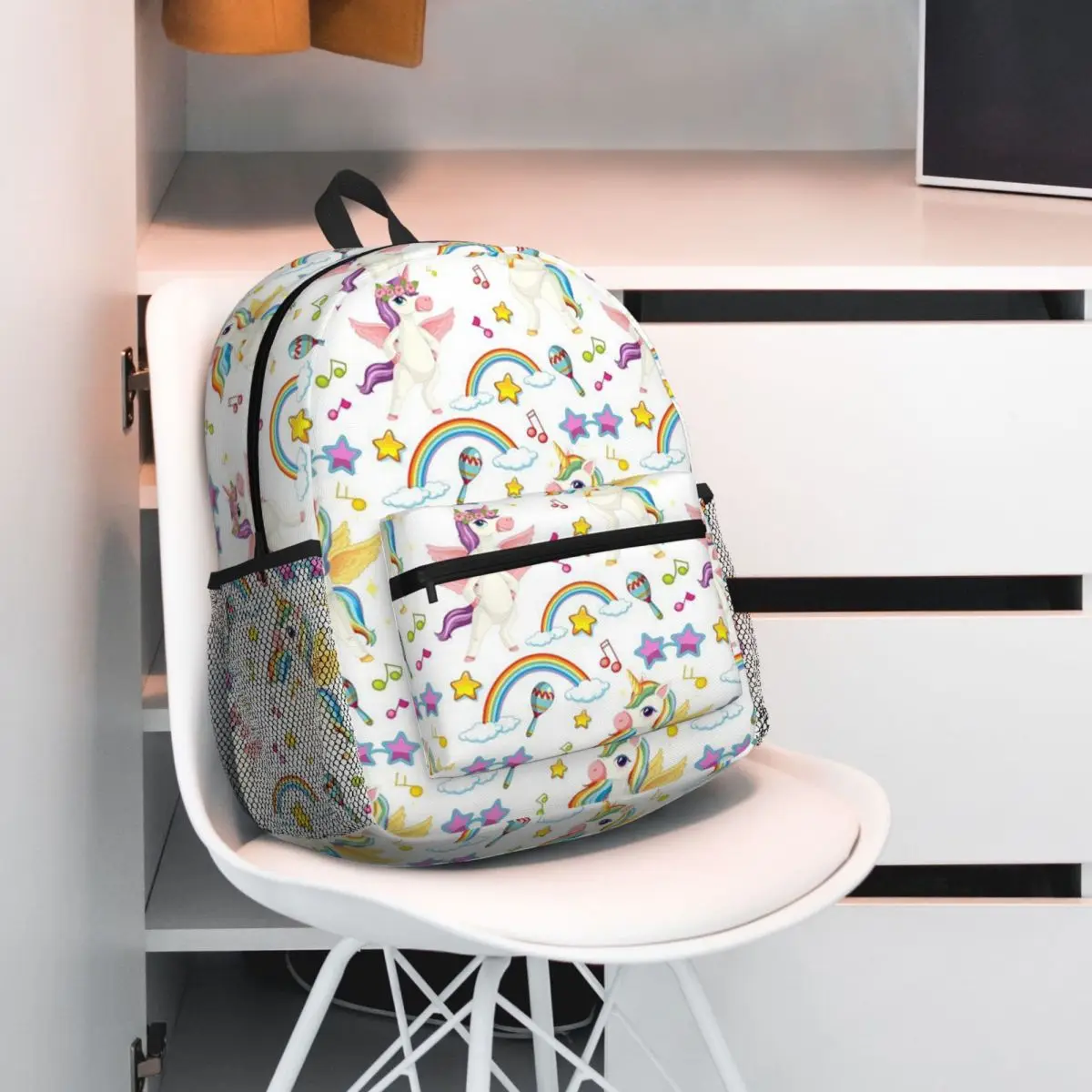 

Cute Cartoon Unicorn Series Backpack Student BookBag Kids School Bag Laptop Shoulder Bags for Boys Girls