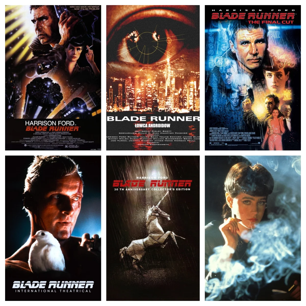 Movie Blade Runner (1982) Wall Poster Wall Art Rome Decoration
