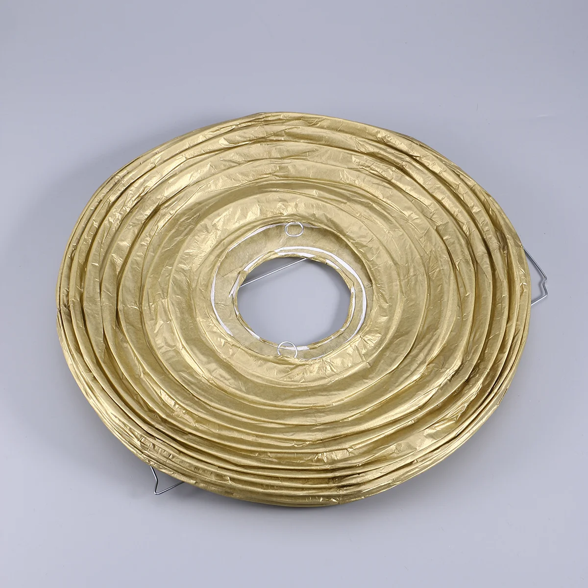 

12pcs Paper Lanterns Round Foldable Hanging Decor For Wedding Party Festival Home 8 10 12 Inch Golden Indoor Lighting Decor