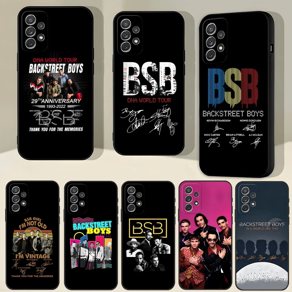 Backstreet Boys Band BSB Phone Case For Samsung S23 Ultra S24 S22 S20 Fe S21 Plus Galaxy A54 A34 A16 A53 A13 Back Cover