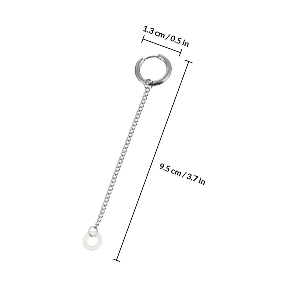 3Pcs Premium Rubber-Tipped Earphone Earrings Headphone Retainer Strap Anti-Lost Earring for Wireless Earbuds