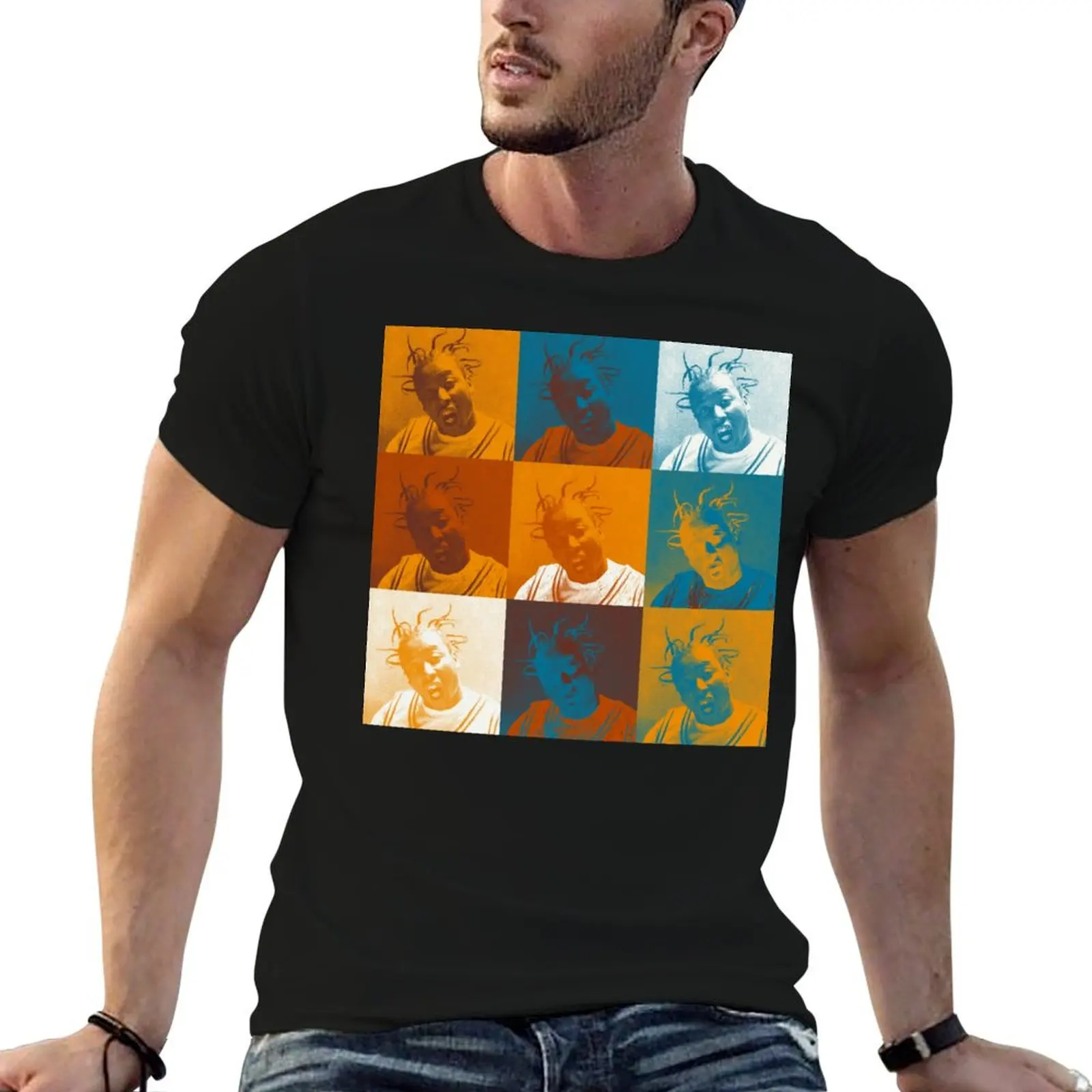 Ol' Dirty Bastard on repeat T-Shirt Athletic Fit Sports Short Sleeve Top