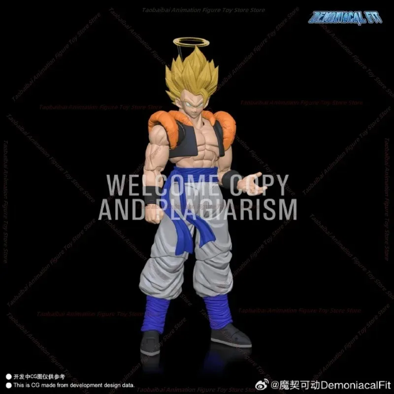Demoniacal Fit "Hero Waltz" Gojita Dragon Ball SHF 1/12 مجموعة ألعاب مجسمة متوفرة في المخزون، يتم شحنها خلال 24 ساعة في اليوم #4