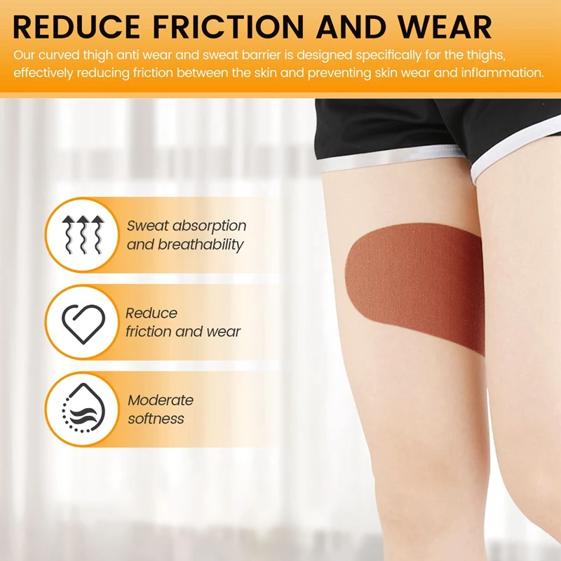 Invisible Thigh Patch, Sweat-Proof And Friction-Proof, Elastic Leggings, Can Be Used Anywhere