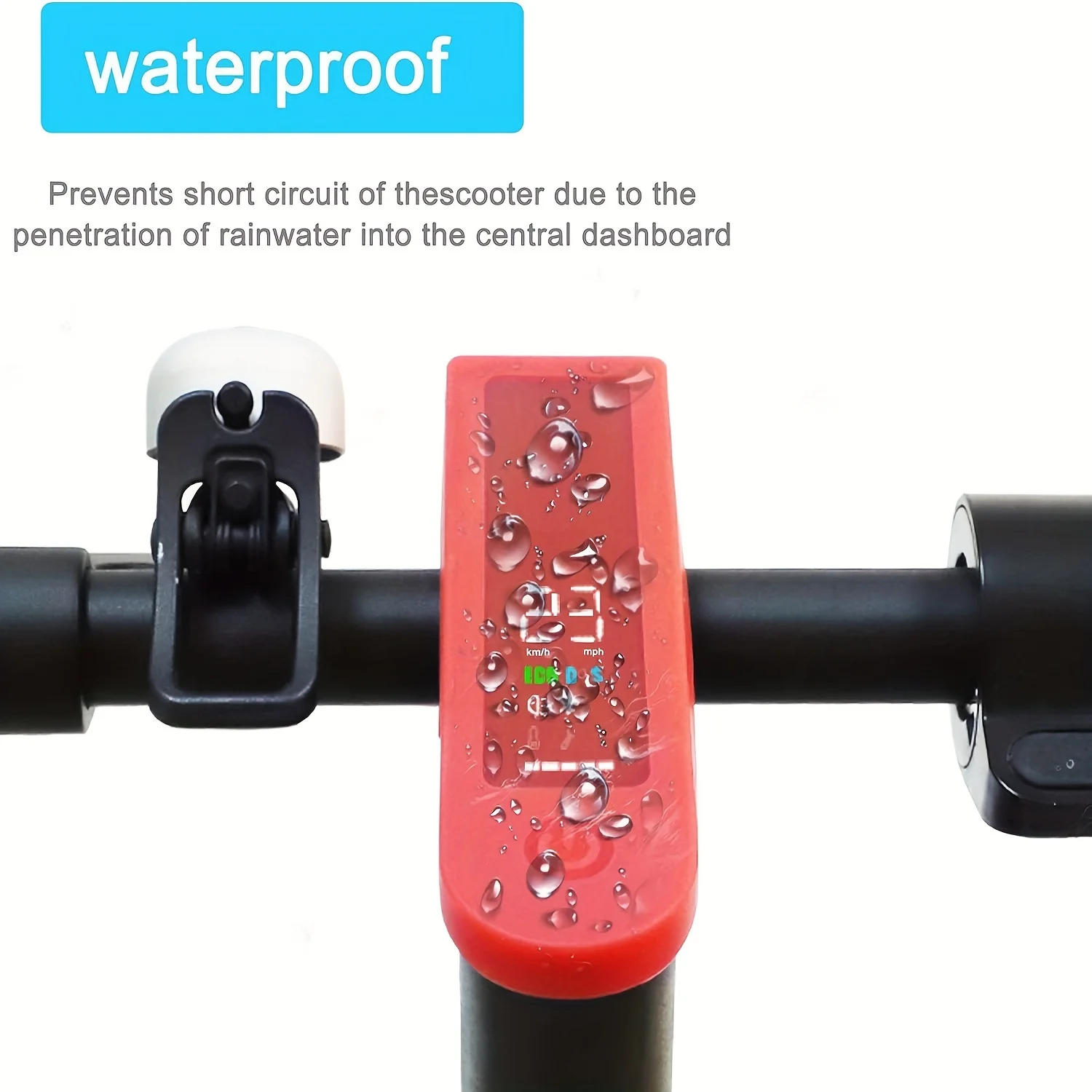 1pcs Dustproof and Waterproof Protective Case Dashboard Cover Protective Case for Xiaomi Mijia M365/M365 Pro Electric Scooter