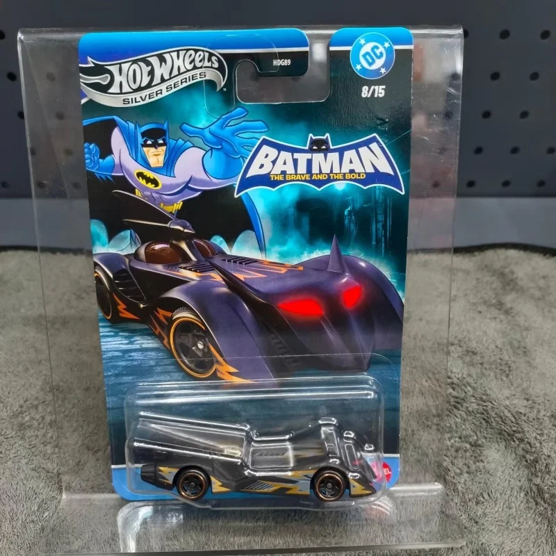 Hot Wheels HDG89-T Batman Series,Batwing Speedbox Batmobile Prototype H-24 Jaded,1:64 Diecast Alloy Car,Collection's gift Toy
