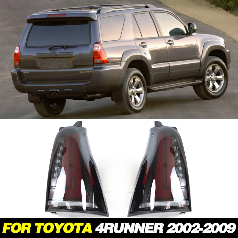 Sequential Turn Signal Rear Lamps Assemb LED Tailights For Toyota 4Runner 2002-2009 2006Tail Light Assembly