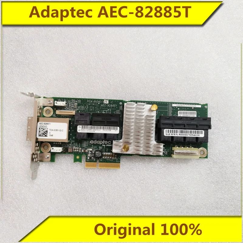 Original Adaptec AEC-82885T 12Gbs SAS8643 hard disk interface 36-port expansion card 00LF095